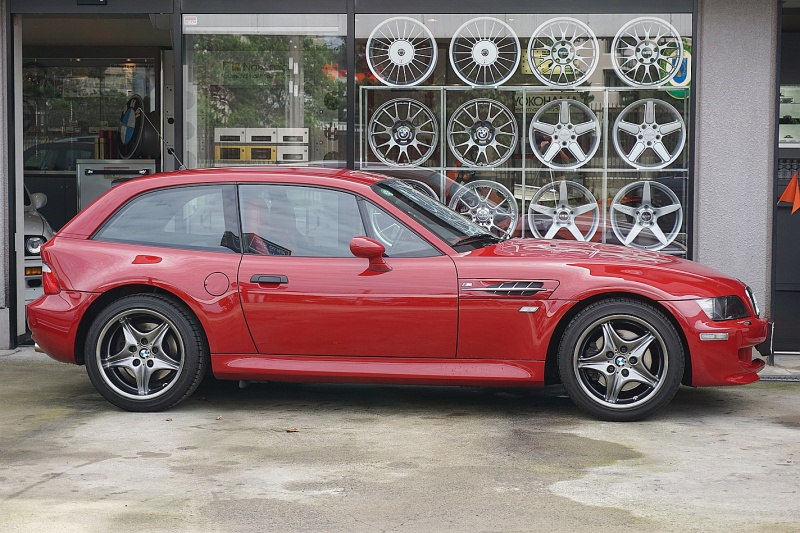 1/43 ディーラー特注 クーペ ライトレッド カラーサンプル BMW COUPE 2.8 Z3 非売品
